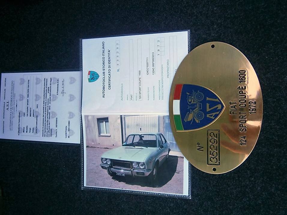 Fiat 124 Sport Coupé 1600 Oldtimer - 1972